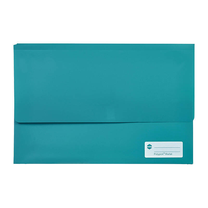 Mbg Wallet F/C Polypick Teal Marbig