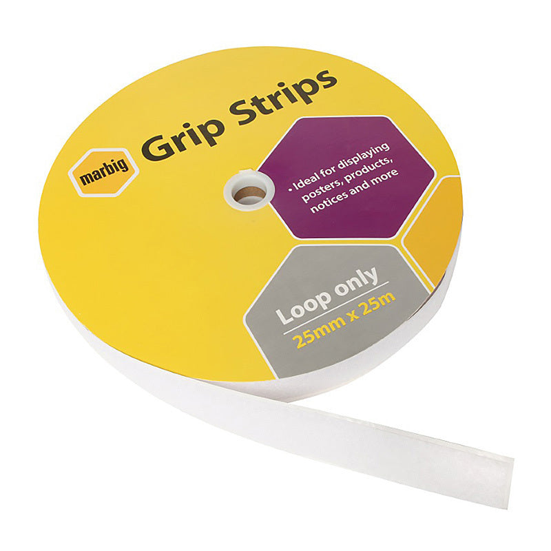 Mbg Grip Strips Loop Only Bulk Marbig