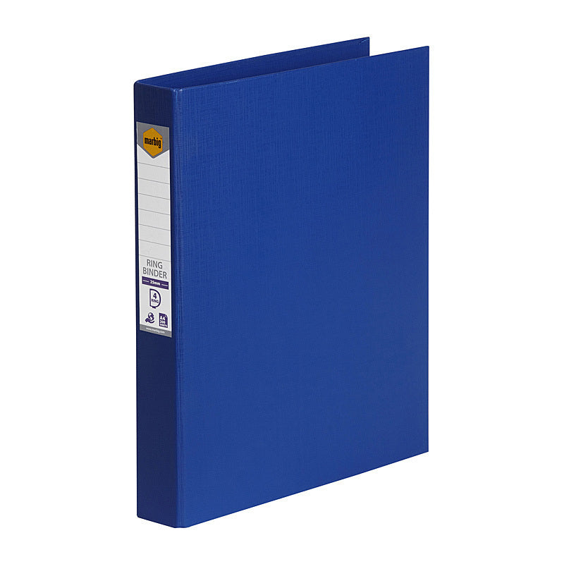 Mbg PE Linen Bndr 4D 25mm Blu Marbig
