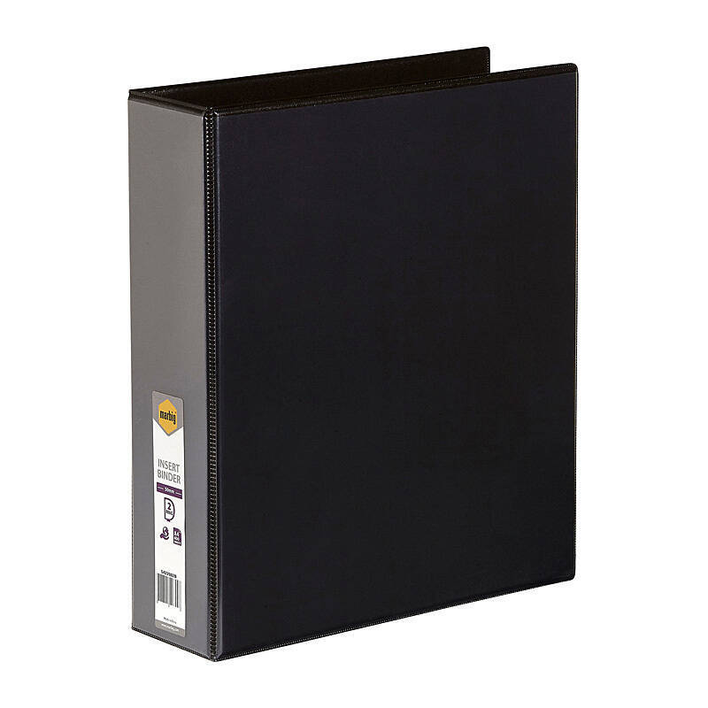 Mbg I/Bndr C/V A4 2Dr 50mm Blk Marbig
