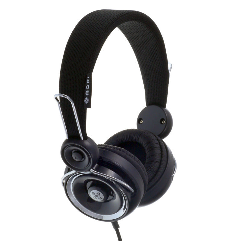 Moki Drops Black Headphones Moki International