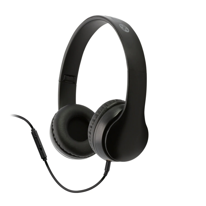 Moki Flip Head Phones Blk Moki International