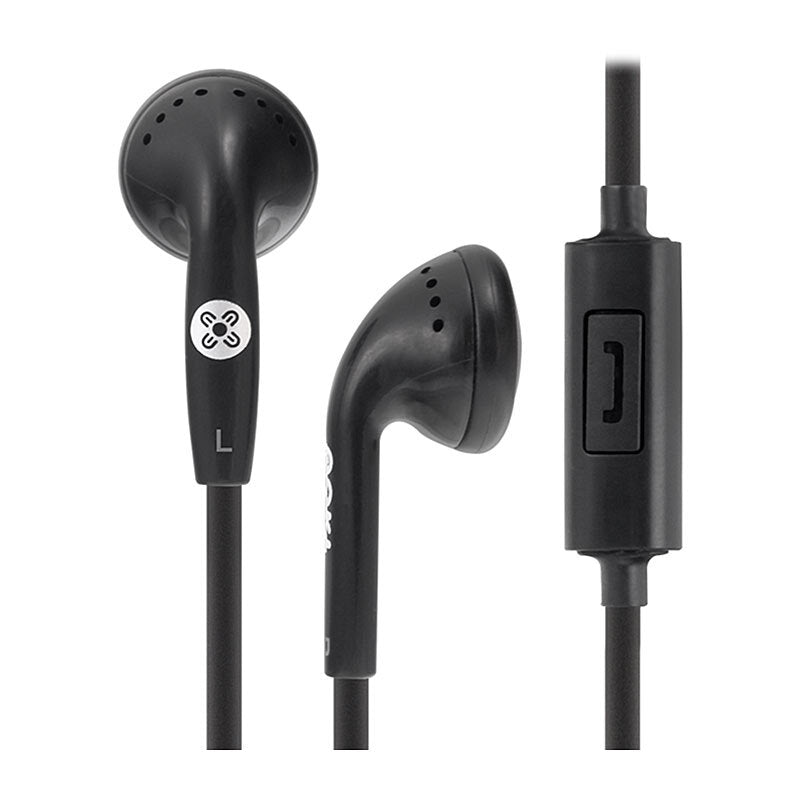 Moki Mic Earphones Black Moki International