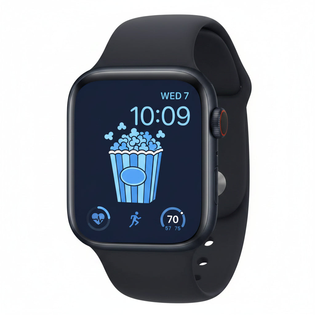 Apple Watch Series 2nd 40mm/44mm GPS + Cellular Aluminium Case - Starlight, Midnight, Silver - Acceptable - Refurbished Apple