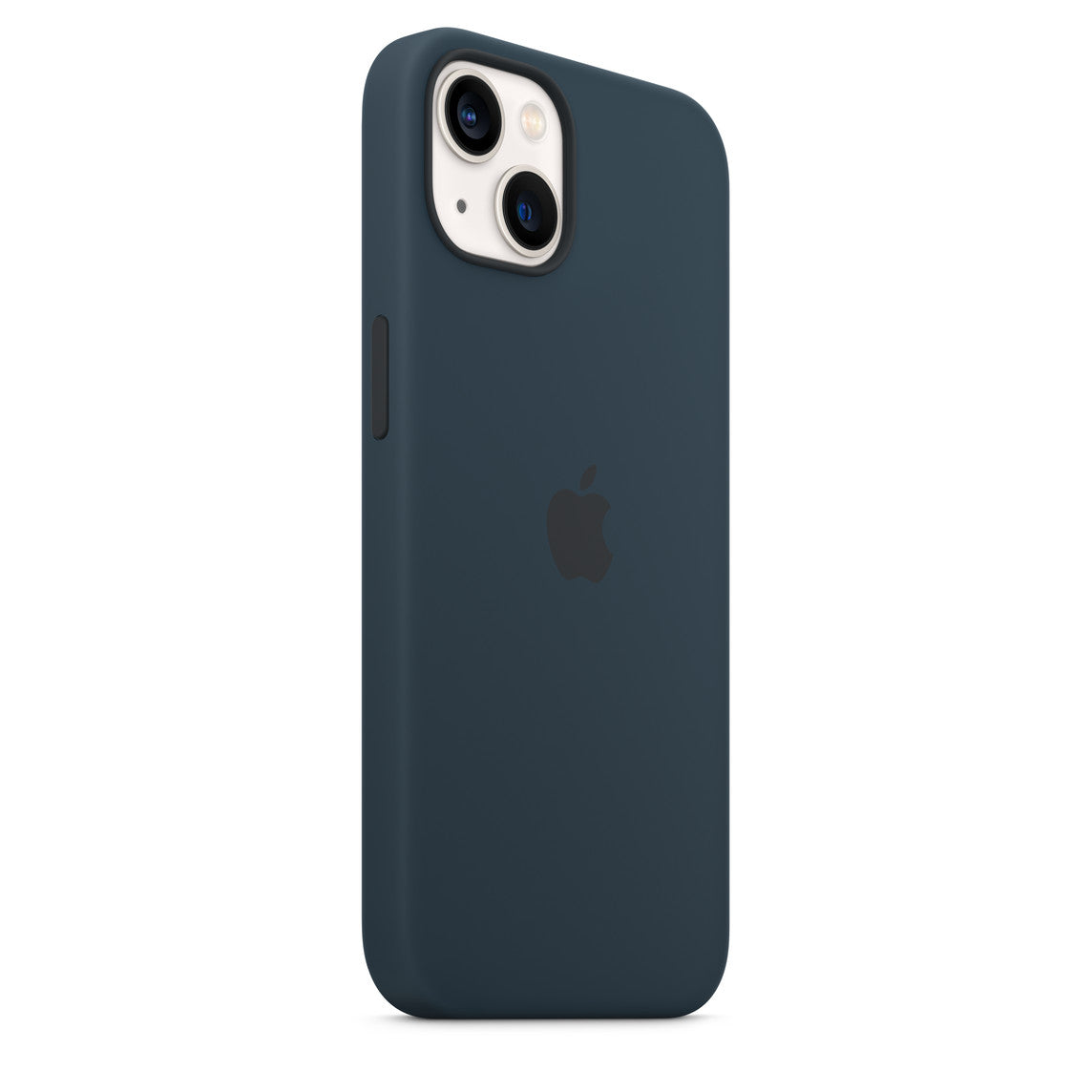 iPhone 13 silicone case MagSafe blue