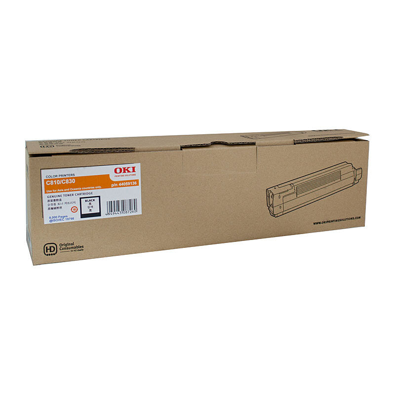 Oki C810 Black Toner OKI