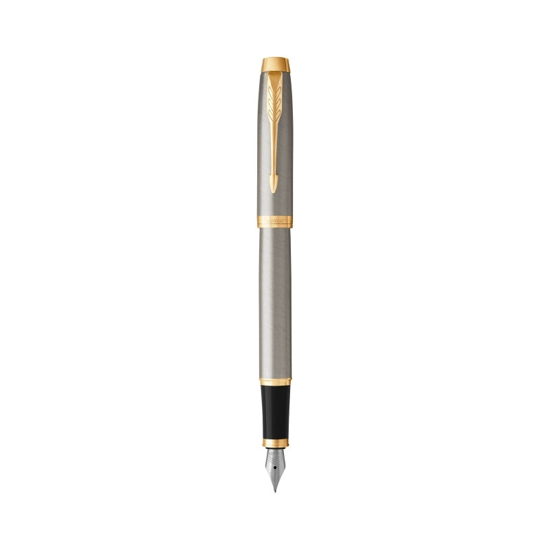 Parker IM BrushedMetal Gold FP Parker