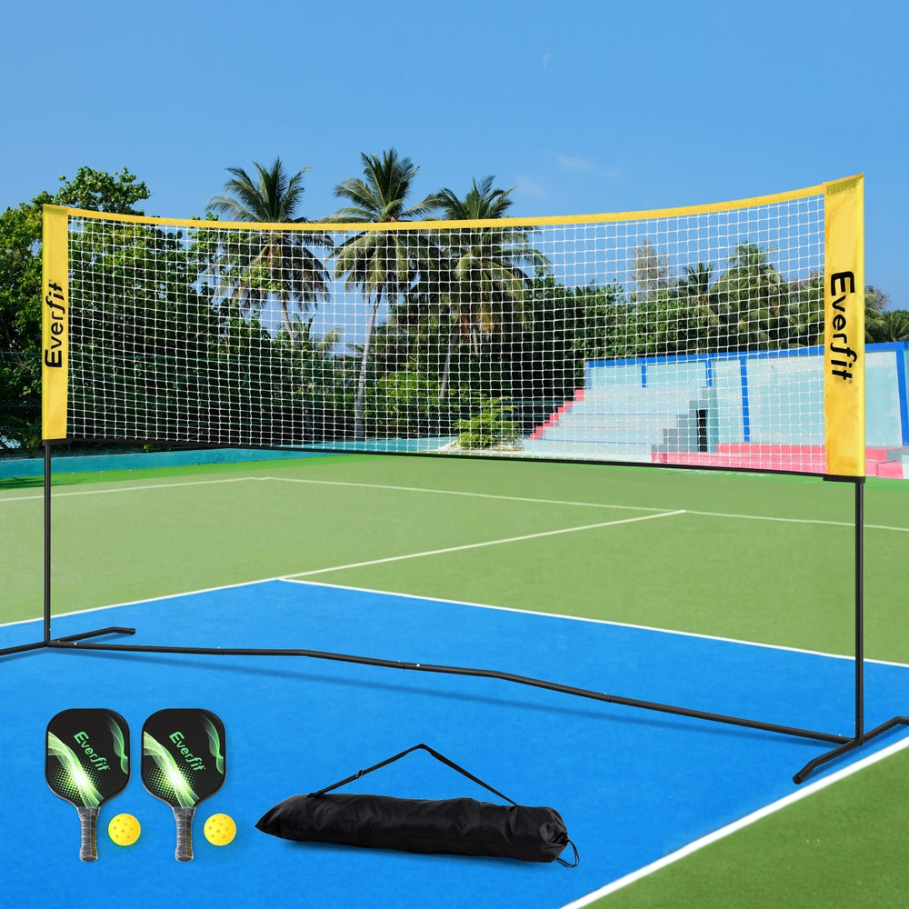 Everfit 10ft Portable Pickle Ball Net Adjustable Multi-Sport for Badminton Tennis Pickleball Volleyball Tristar Online