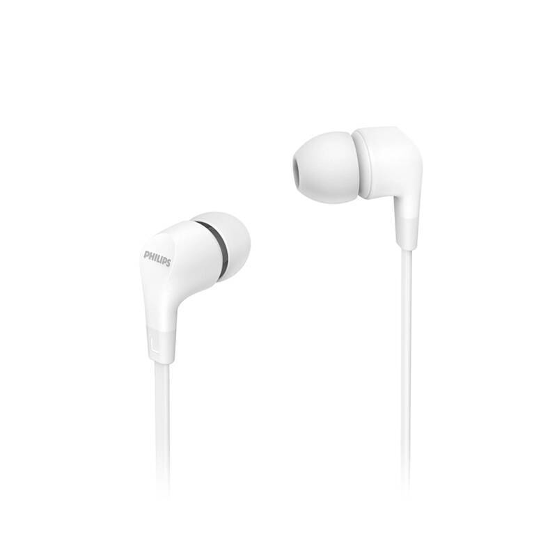 Philips Wired Earbud Gel White Philips