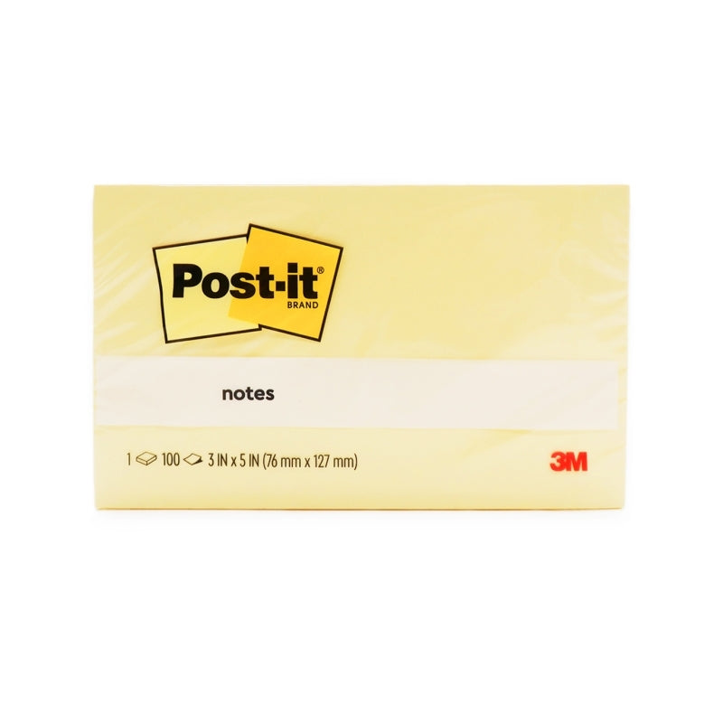 P-I Note 655 Ylw 73X123 Pk12 Post-It