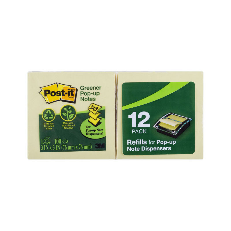 Post-It R330R-12CY P/Up Pk12 Post-It