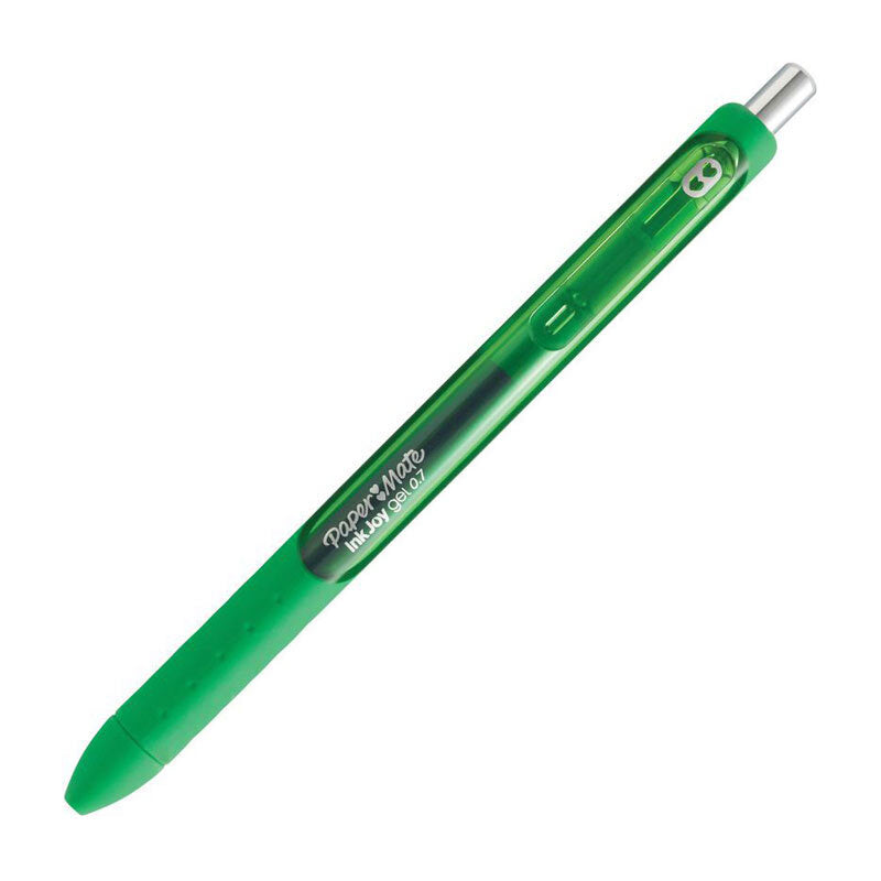 PM Inkjoy RT Gel Pen Grn Bx12 Paper Mate