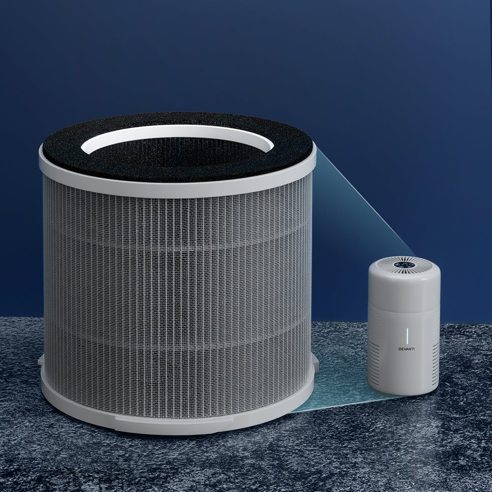 Devanti Replacement Filter Air Purifier HEPAh11 Filters Carbon 3-layer Tristar Online