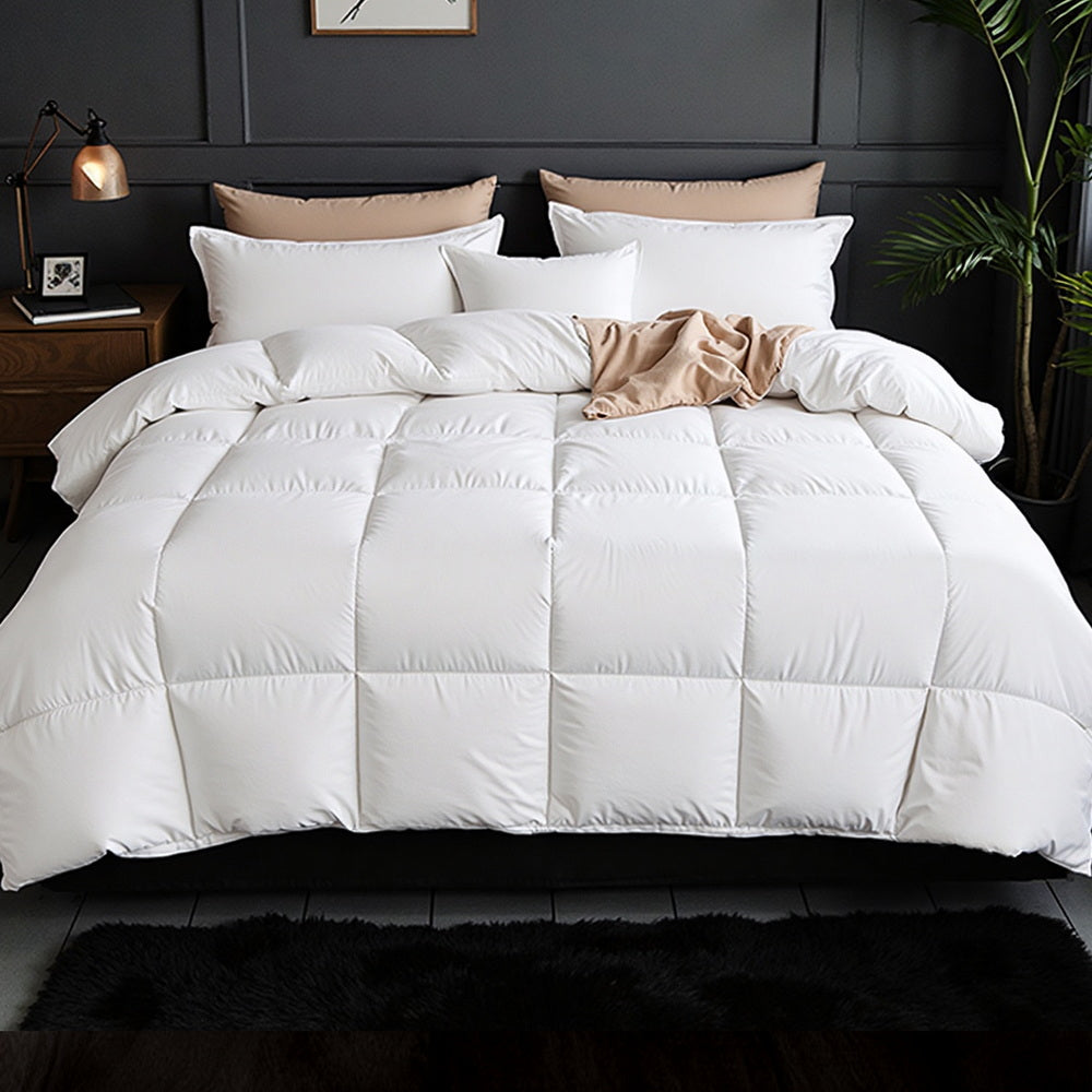 Giselle Bedding 800GSM Goose Down Feather Quilt Winter Blanket Duvet Comforter Single Tristar Online