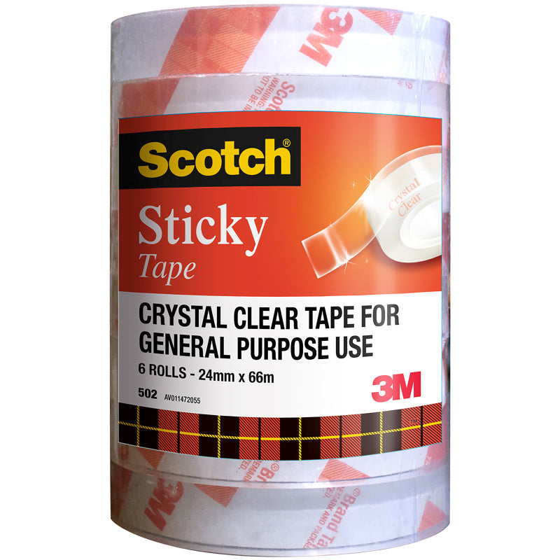 Scotch Stcky Tpe 502 24mm Twr6 Scotch