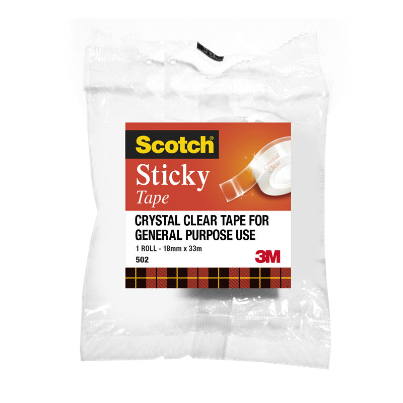 Scotch Tape 502 18mmX66M Bx8 Scotch
