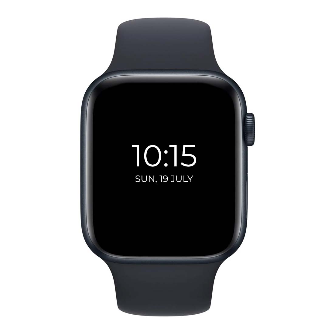 Apple Watch SE (2nd Gen) 44mm GPS + Cellular Midnight Aluminium Case with Midnight Sport Band - (Refurbished Grade-B)