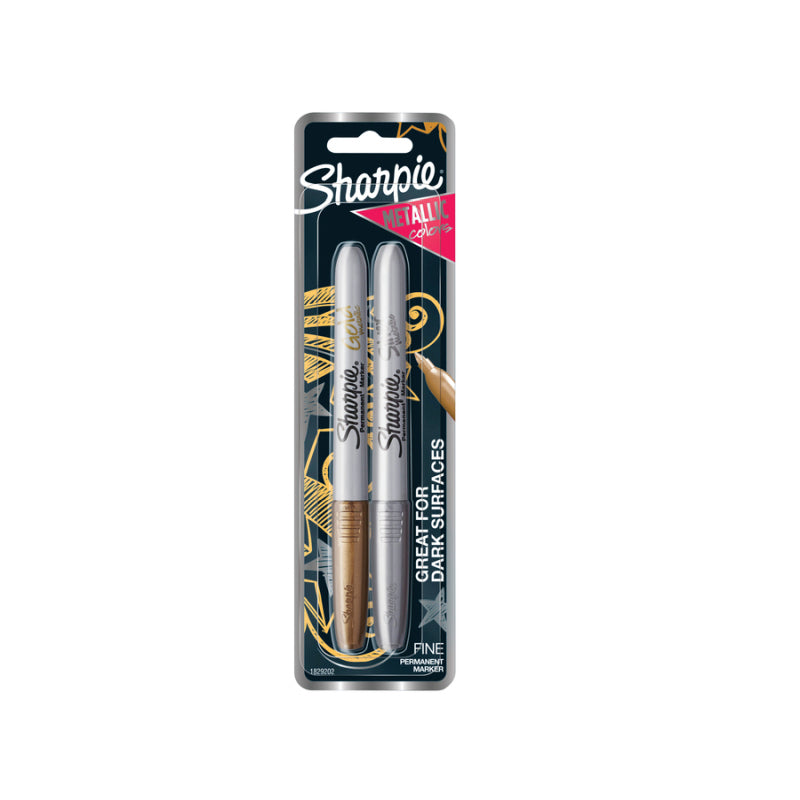 Sharpie Metallic Asst Pk2 Bag6 Sharpie