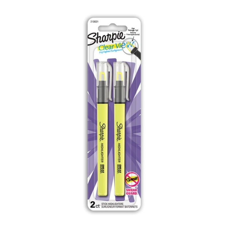 SH C/V Hiltr Stk Ylw Pk2 Bx6 Sharpie