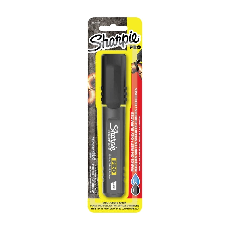 Sharpie Pro Chisel Blk Bx4 NP Sharpie