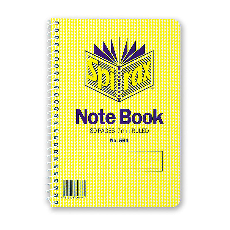 Spirax 564 N/book S/O 80P Pk20 Spirax