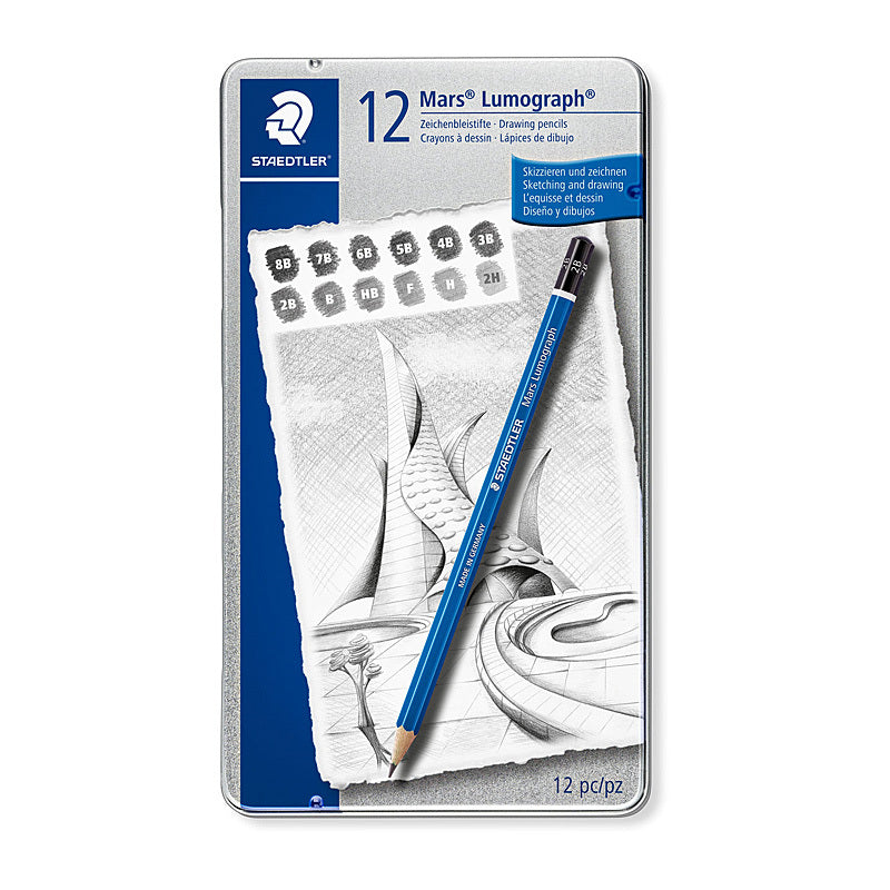 Staedtler Mars Lumograph Pk12 Staedtler