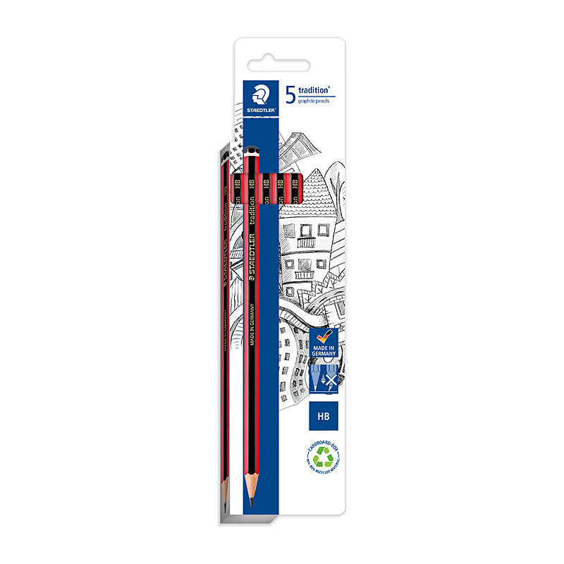 Staedtler TradPenc HB Pk5 Bx10 Staedtler