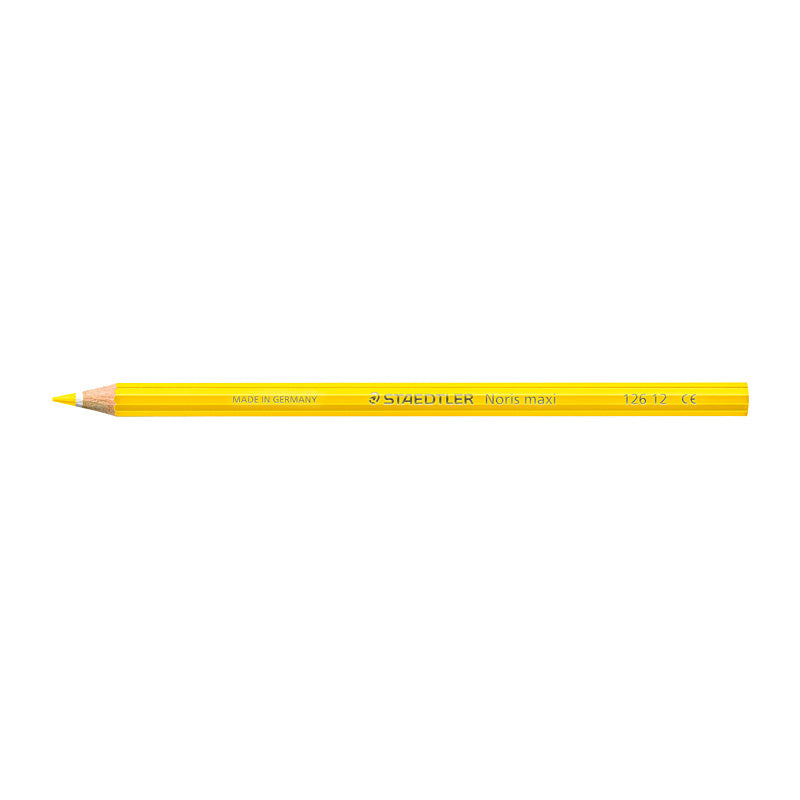 Staedtler NC Maxi Col Ylw Pk12 Staedtler