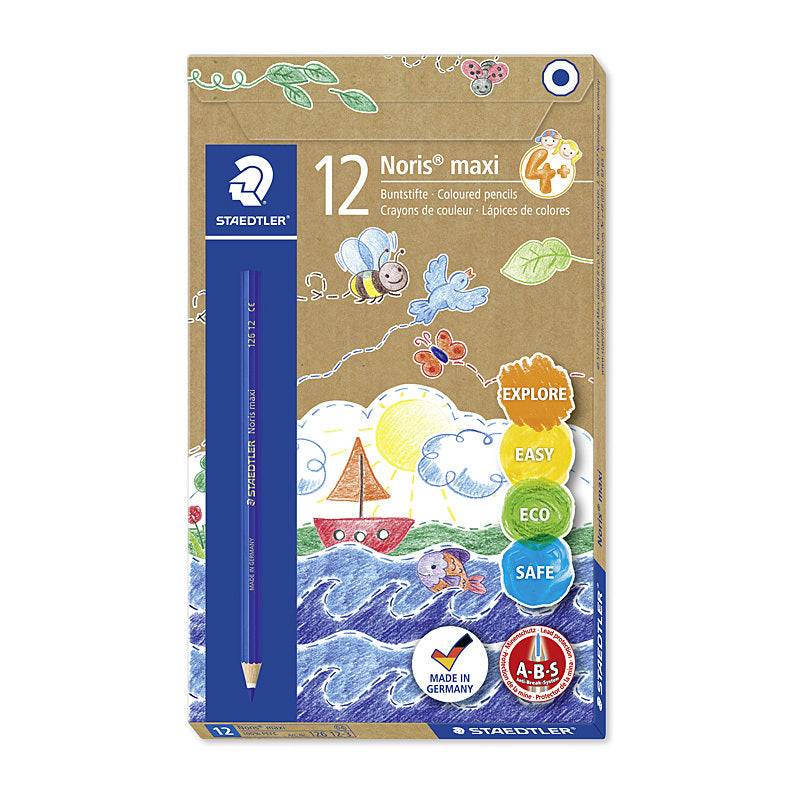 Staedtler NC Maxi Col Blu Pk12 Staedtler