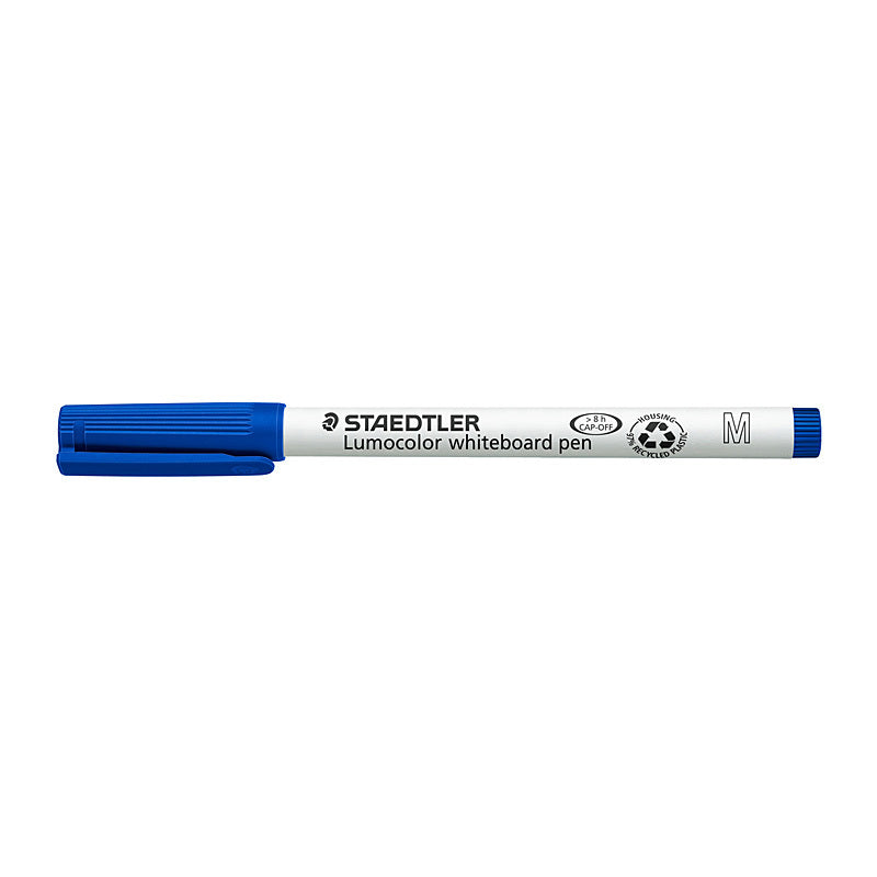 Staedtler W/B Marker Blue Bx10 Staedtler