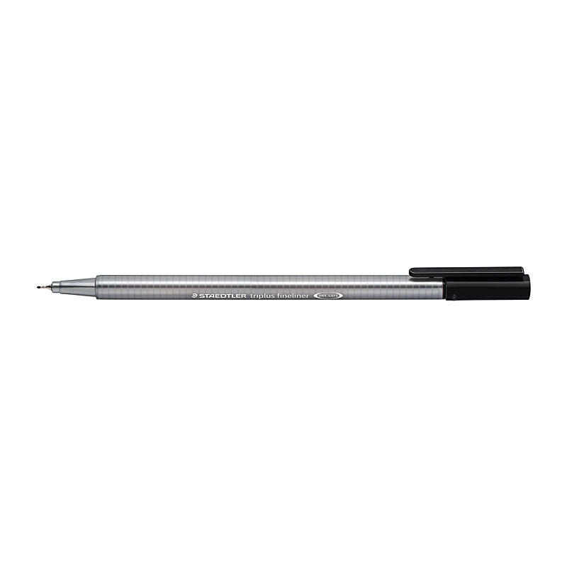 Staed Tri 334 0.3mm Blk Bx10 Staedtler