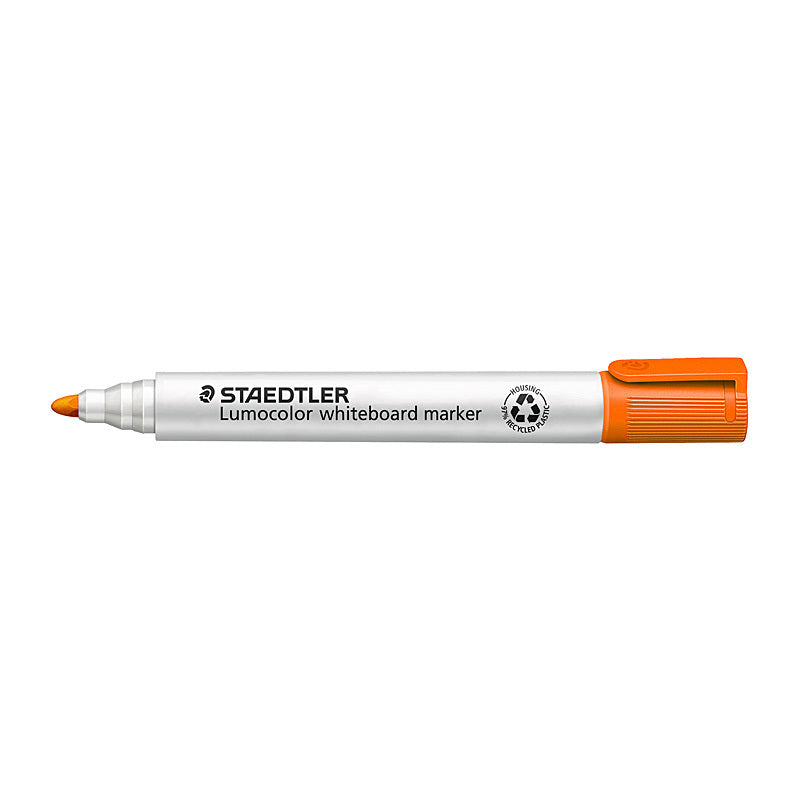 Staed Lumo W/B Mrk BP Org Bx10 Staedtler