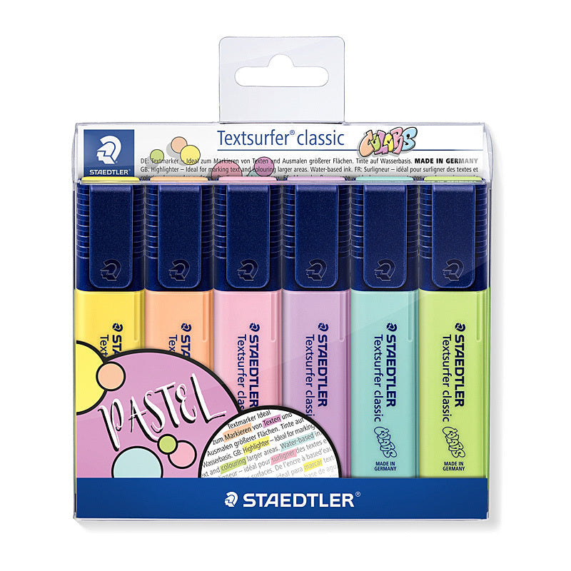 Staed Hltr Textsurf Pastl Wlt6 Staedtler