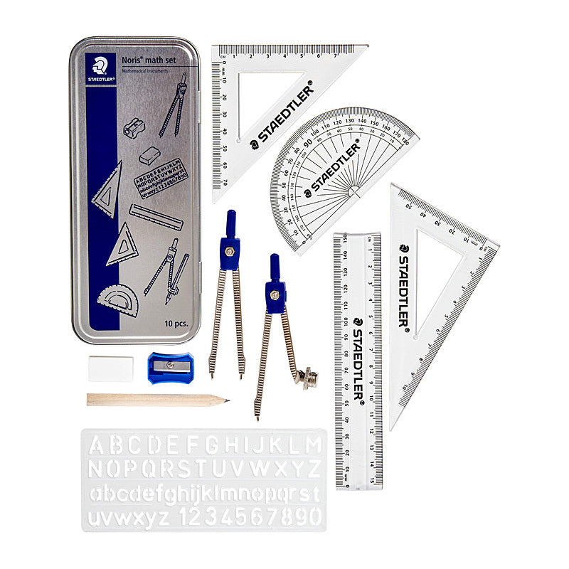 Staed Noris 557 10pc Maths Set Staedtler