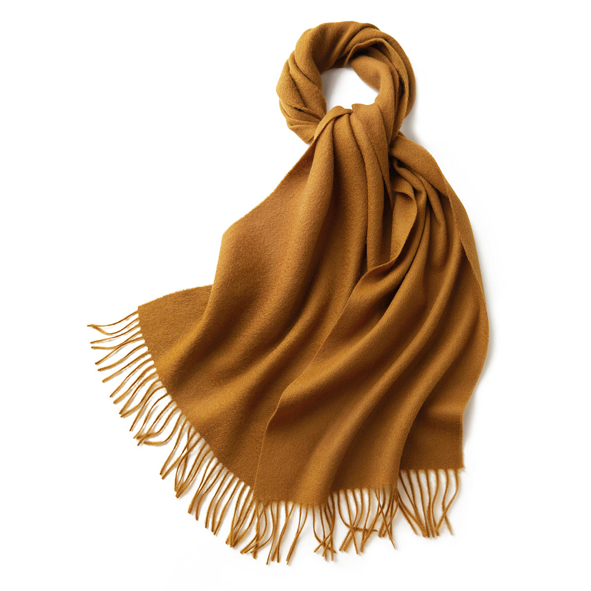 100% MERINO VIRGIN WOOL SCARF 970116 YELLOW Tristar Online