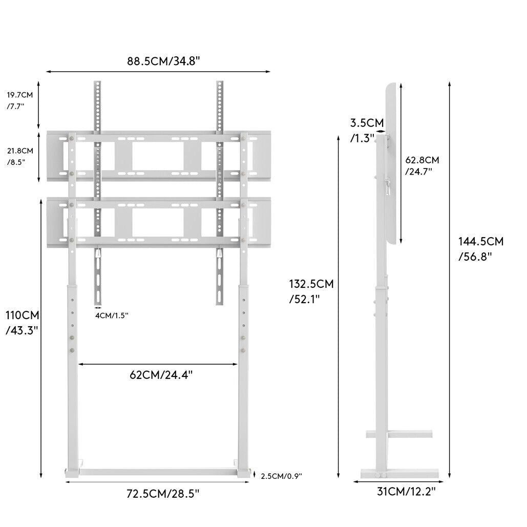 Universal TV Stand Base for 32-100 Adjustable Floor Mount Tristar Online