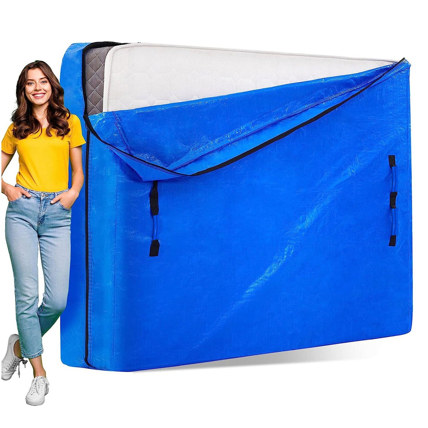 King Single Mattress Bag 207x110x38cm Waterproof Dust Cover Tristar Online