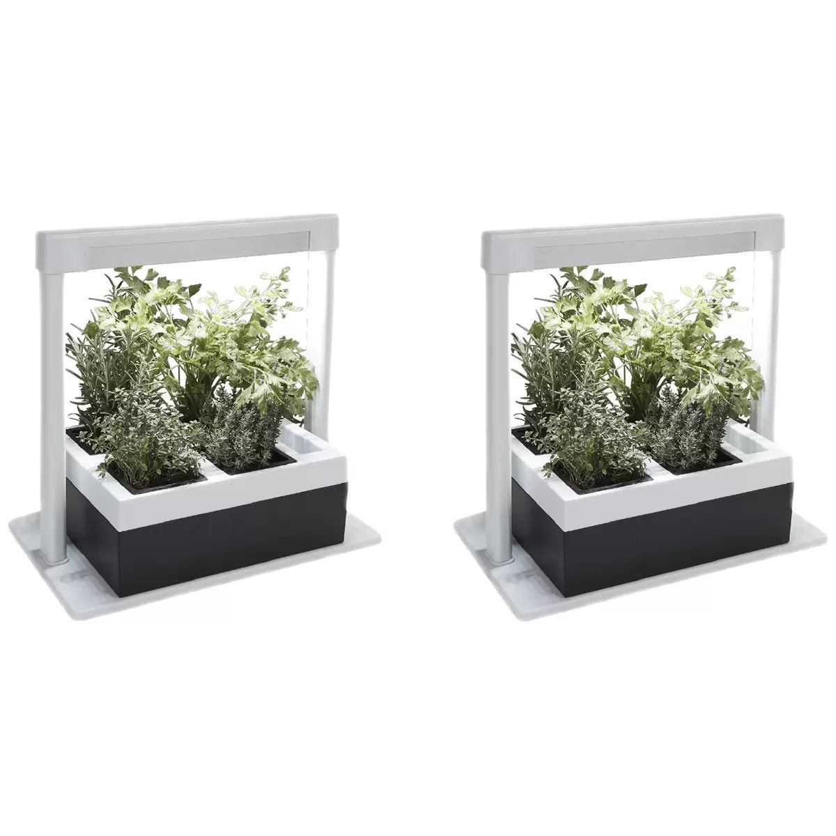 2 x Herb Lamp LED 4 Pot Grower 37 x 22 x 36cm Tristar Online
