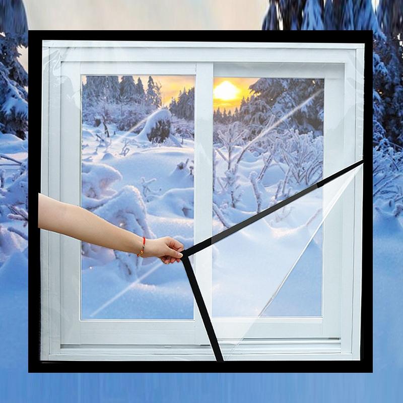 Double-layer Insulation Film for Indoor Windows - Windproof Soundproof Warm - 1.8x2.0m Tristar Online