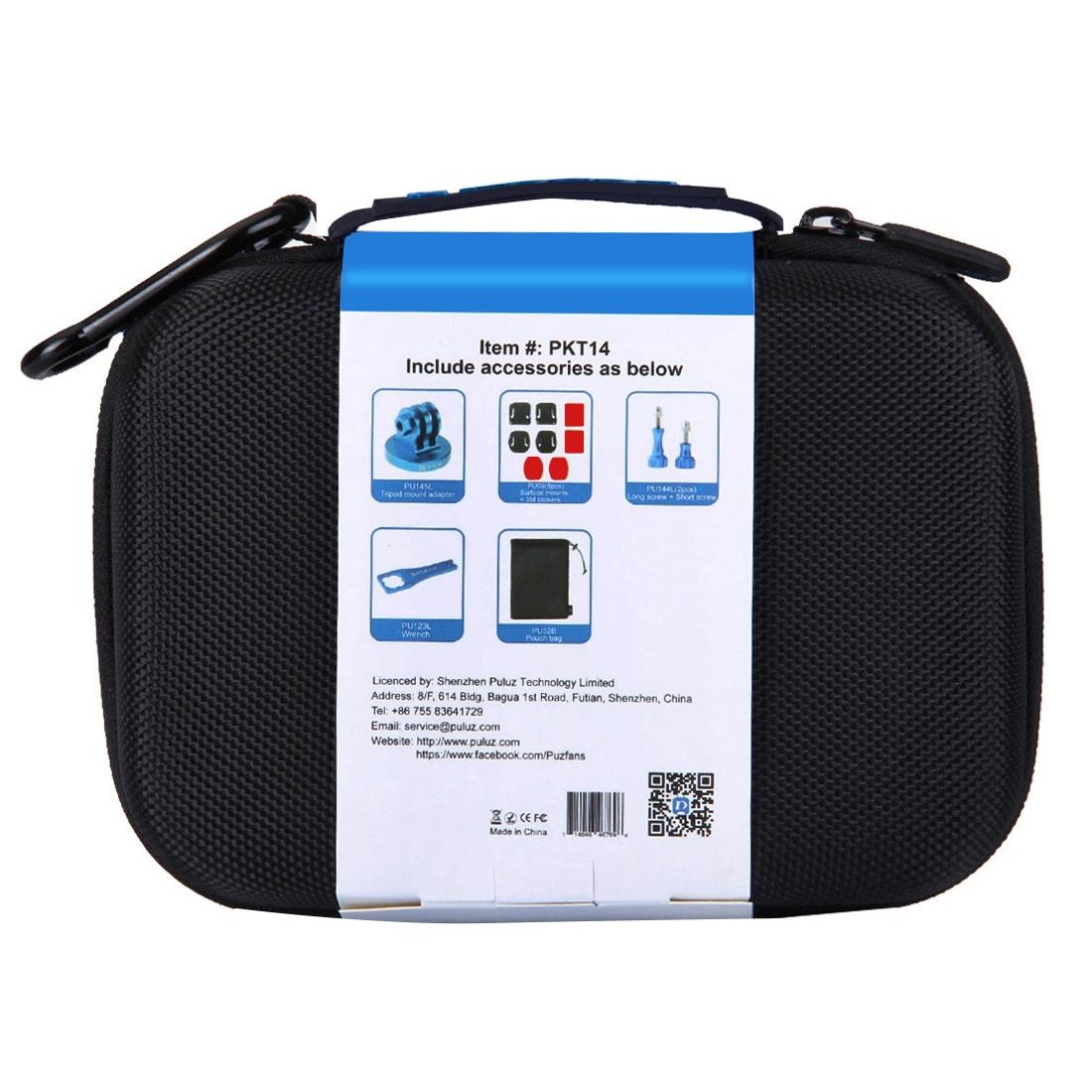 13-in-1 Cnc Metal Accessories Kit for Action Cameras with Eva Case Tristar Online