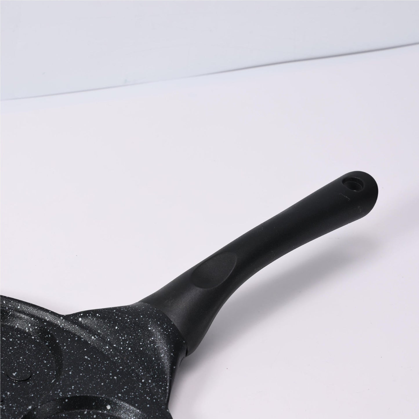 Black Flat 7-hole Versatile Non-Stick Frying Pan (27cm) - Induction Ready Skillet for Everyday Cooking Tristar Online