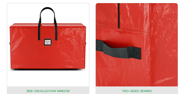 Red 165*38*76CM Durable Dustproof Christmas Tree Storage Bag Tristar Online