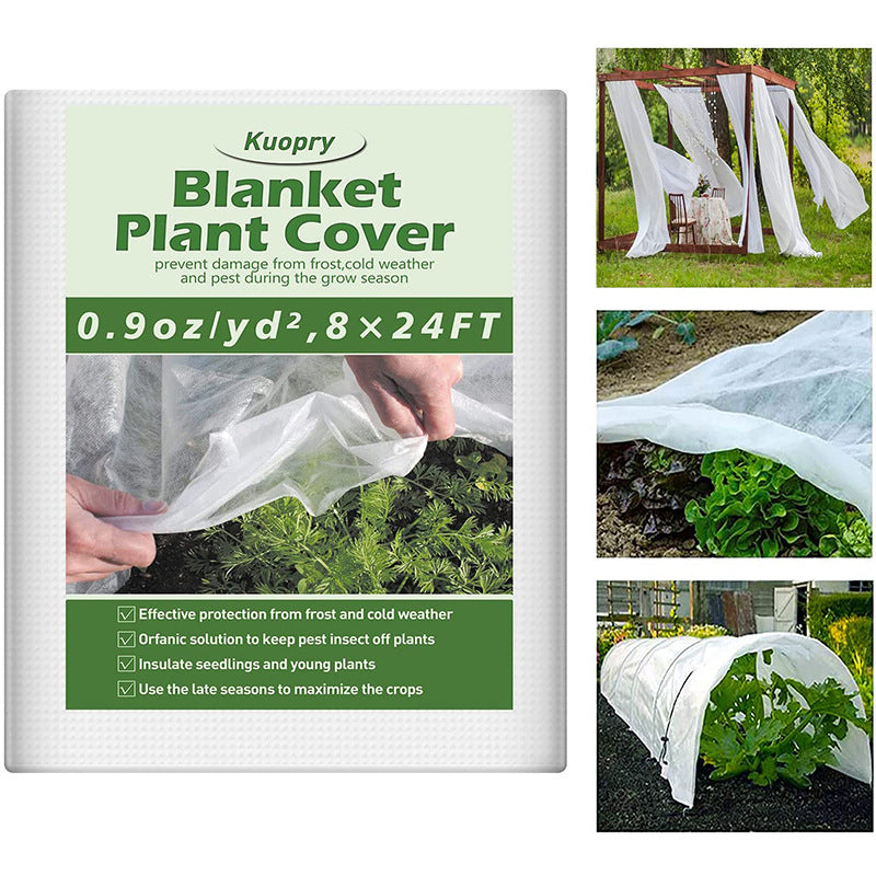 2-Piece Premium Nonwoven Plant Frost Cover - 3x9m Tristar Online
