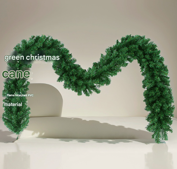 Classic Green Lush Artificial Christmas Garland - 2.7m Green Pine Vine with 280 Tips for Holiday Decor Tristar Online