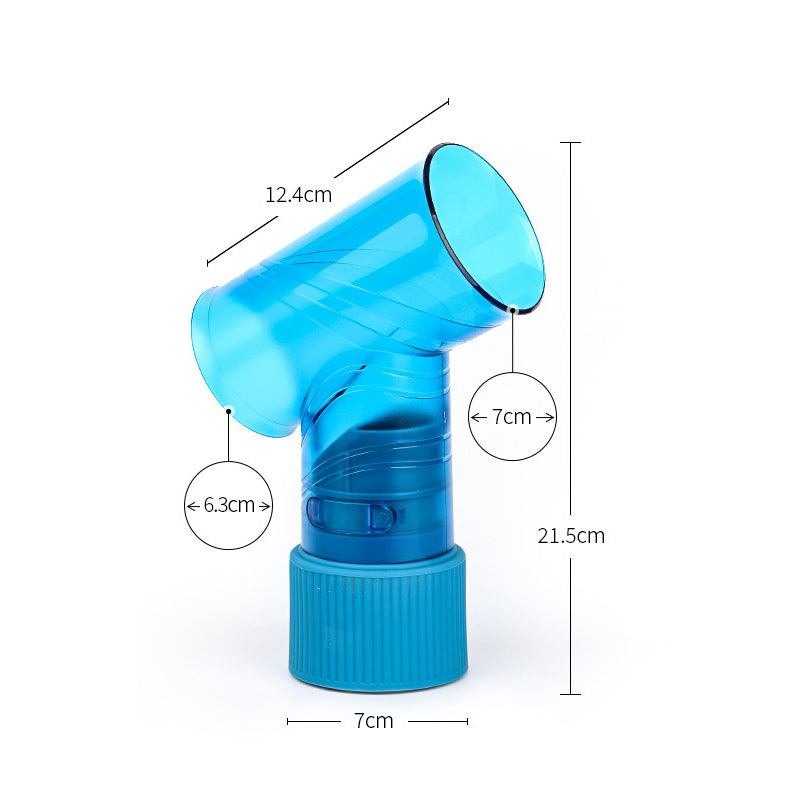 Blue Wind Spin Hair Curler Diffuser - Universal Hair Dryer Attachment for Effortless Waves and Curls Tristar Online