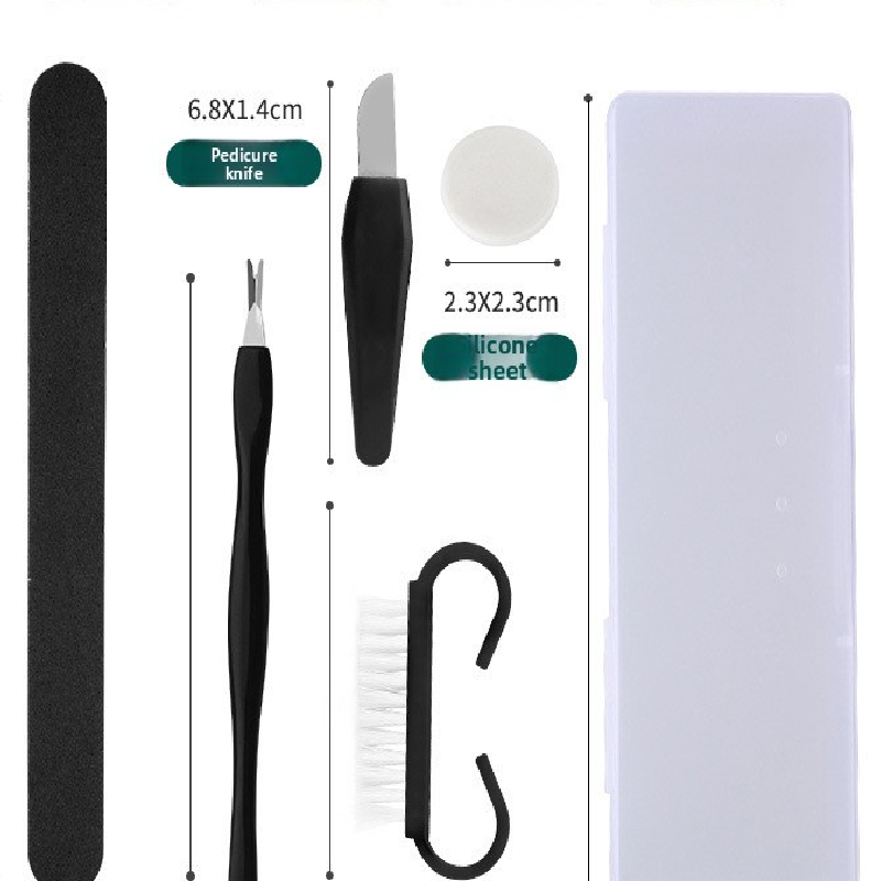 27 Piece Professional Pedicure Foot Care Kit Stainless Steel Callus Remover Heel Rasp and Manicure Set for Dead Skin Removal Home Salon Tools Tristar Online