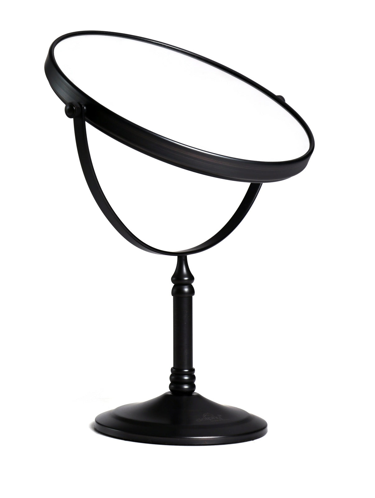 5X & 1X Tabletop Magnifying Mirror - Matte Black Tristar Online