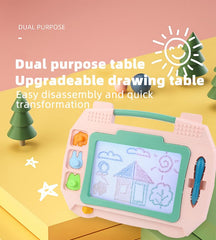Mag Multifunction Building Block Desk with Erasable Writing Board - Ultimate Educational Drawing Toy Tristar Online