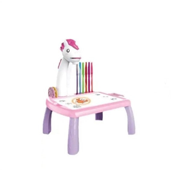 Kids Educational LED Projector Table Toy - Unicorn Tristar Online