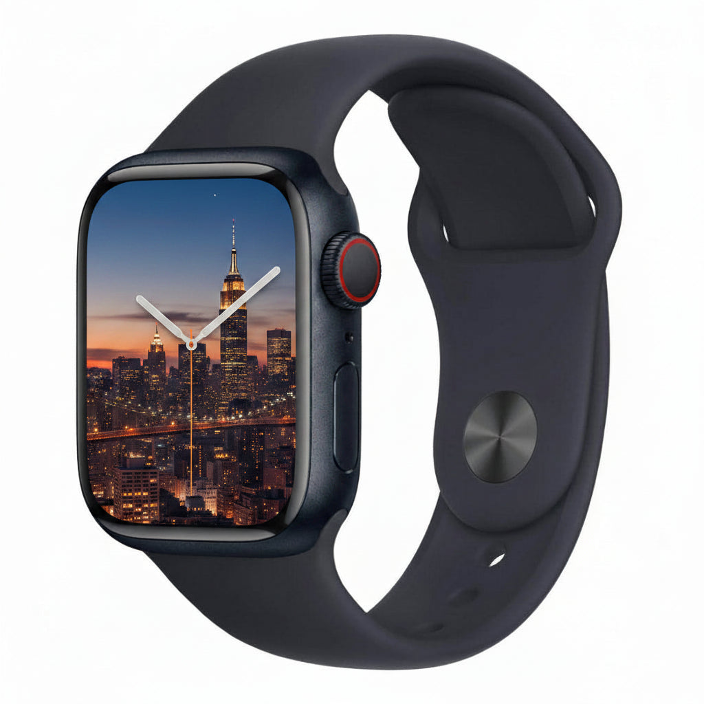 Apple Watch Series 9 45mm Midnight Aluminium Case GPS + Cellular (S/M) - Excellent - Refurbised (Copy) Apple